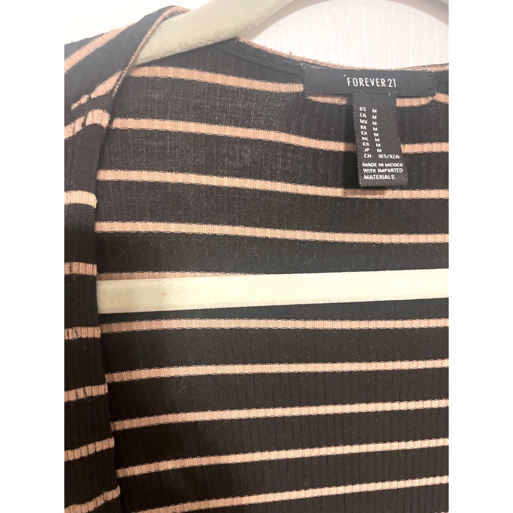 Forever 21 striped duster cardigan - Picture 3 of 5